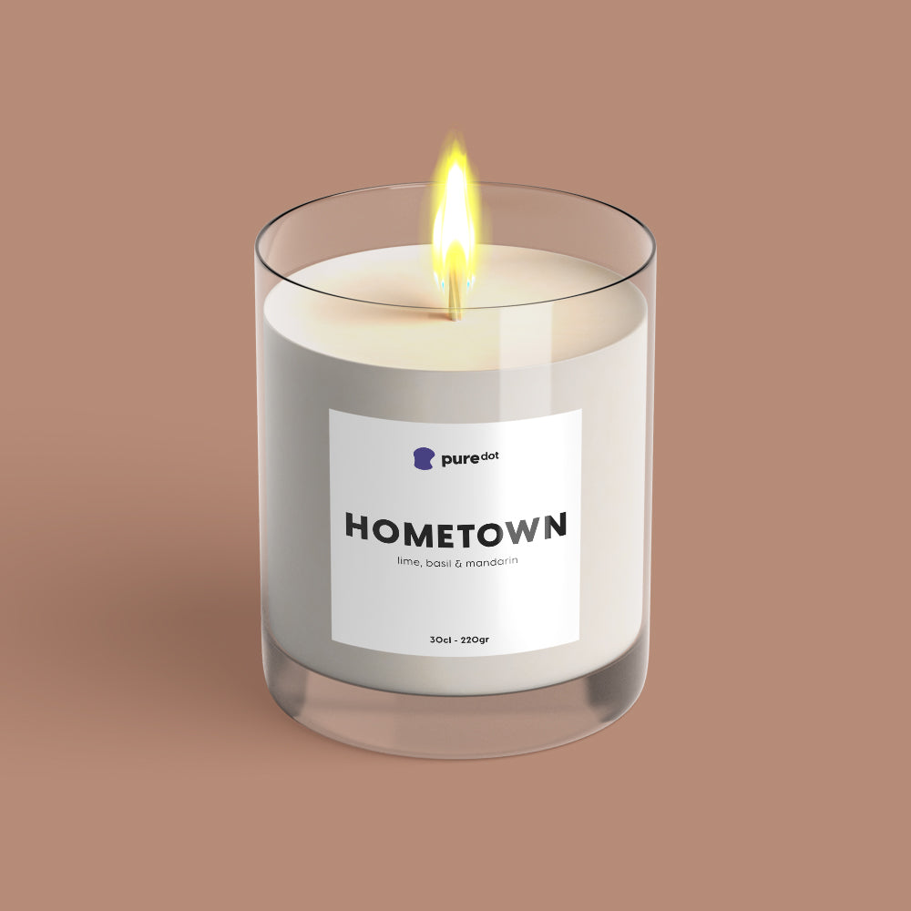 Hometown - Luxus Duftkerze